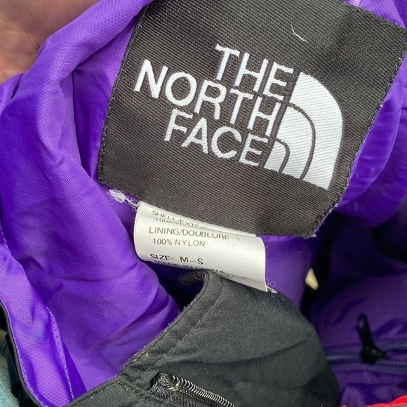 Vintage 90s The North Face Shell Jacket Purple/Black - Picture 5 of 13